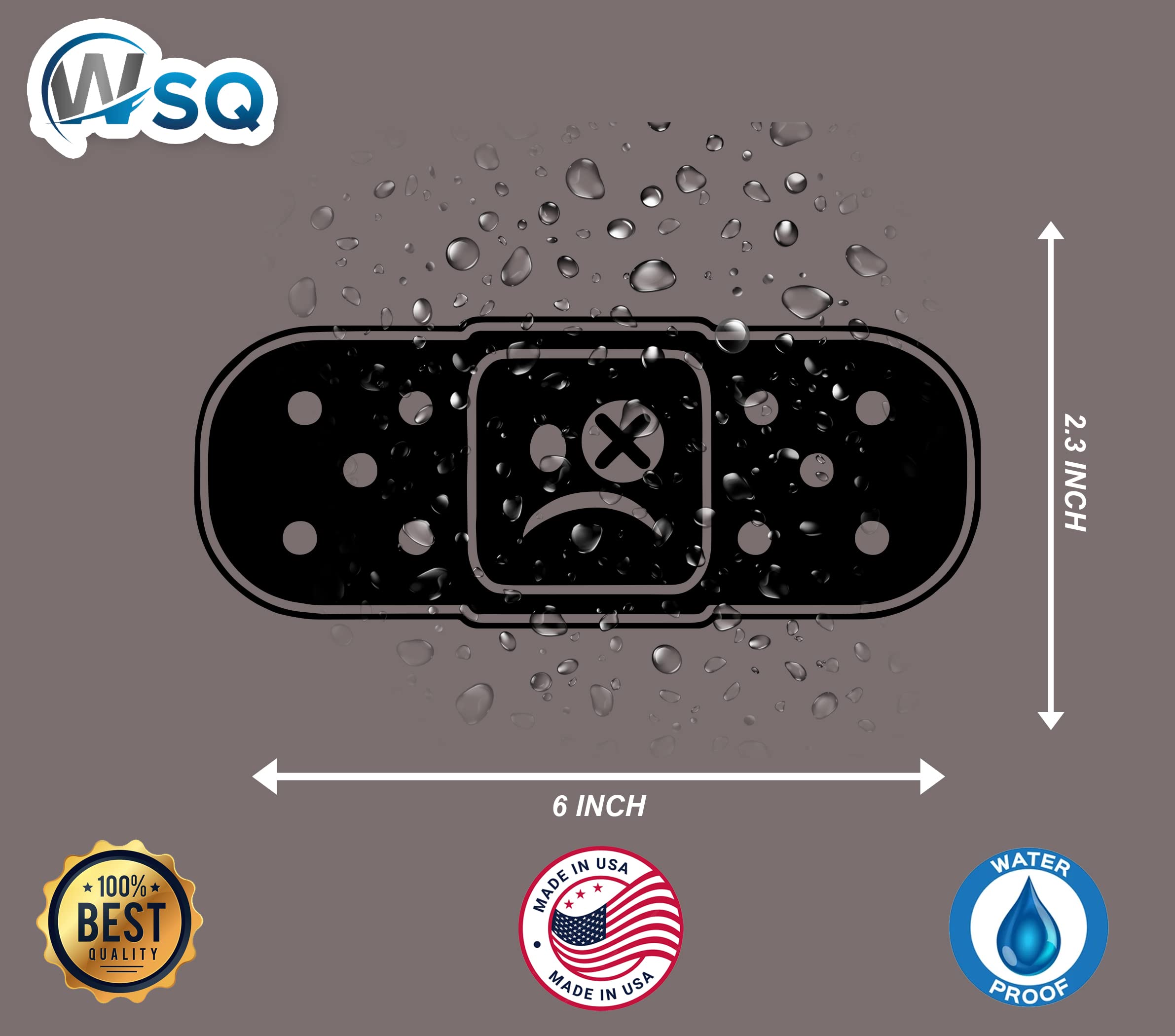 Amazon.com - WSQ Band Aid Ouch Japanese Vinyl Decal Sticker